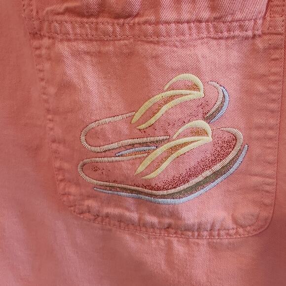 Bali Boutique Women's Pink Dress Size Med Embroidered Beach Knee Length Cotton - Picture 6 of 13